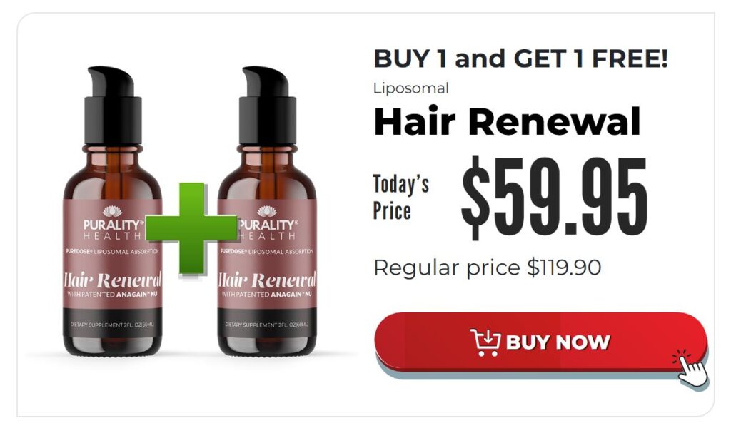 Purality Health Liposomal Hair Renewal Reviews 2025: A Breakthrough for Hair Loss? 1 hair renewal price